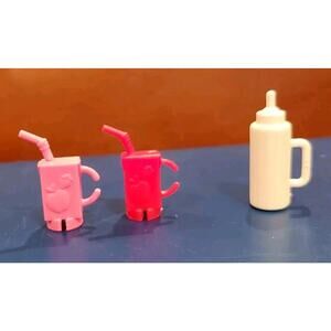 Fashion Doll Accessories Juice Boxes Baby Bottle Replacement Pieces